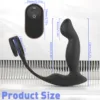 Virgil-RCT Anal Plug with cockring & Prostate Massager - Image 3
