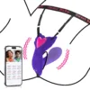 Outfit Wearable Strap-On Underwear - Purple
