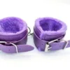 SM Purple HandCuffs with Fleece
