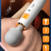 Vibrating Massage Wand - Intelligent Heating and LCD Display - Image 3