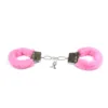 Pink Faux Fur Handcuffs