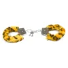 Leopard Faux Fur Handcuffs