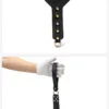Luxury Genuine Leather Black&Red Bondage Kit 8 pcs - Image 7
