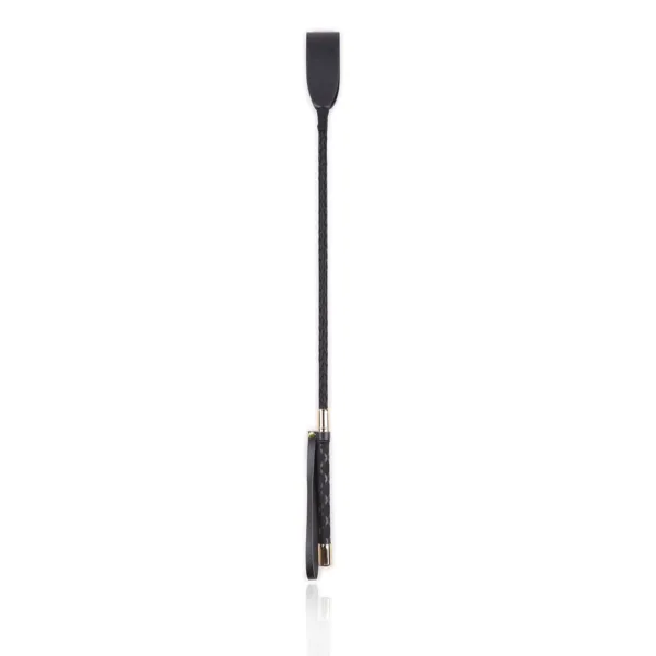 Deluxe Leather Paddle with Gold Detailing  - 45CM - Image 6
