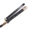 Deluxe Leather Paddle with Gold Detailing  - 45CM - Image 7