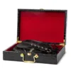 Luxury Genuine Leather S&M Set Black Bondage Kit - 8 pcs - Image 2