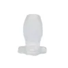 Clear High-Transparency Anal Plug for Enema & Exploration - Small