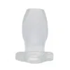 Clear High-Transparency Anal Plug for Enema & Exploration - Small - Image 2
