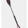 Black & Red Love-Heart Hollow Riding Crop - Long Handle - Image 4