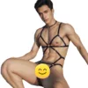 Men's SM Bondage One-Piece Suit