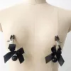 Black Bell Nipple Clamps and Butt Plug Set - Image 2