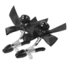 Black Bell Nipple Clamps and Butt Plug Set - Image 4