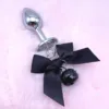 Black Bell Nipple Clamps and Butt Plug Set - Image 6