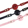 S&M Silicone Ball Gag - Pink