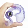 Black G-Spot Vibrating Finger Sleeve with Thumb Spike and Crystal Massage Wand - Image 2