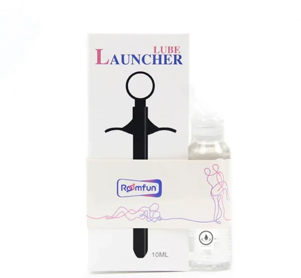 Black Lube Injector Combo with Lubricant(Anal/Vaginal Use) - Image 5