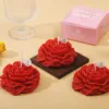 42°C Red Rose Low-Temperature Candle" - Image 3